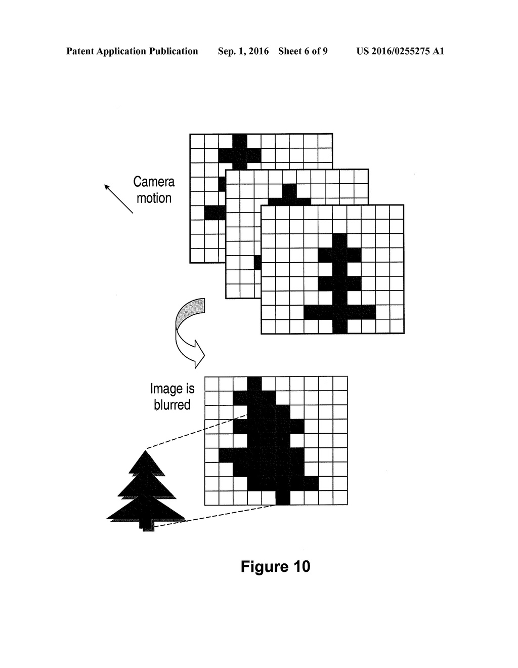 METHOD AND APPARATUS TO CORRECT DIGITAL VIDEO TO COUNTERACT EFFECT OF     CAMERA SHAKE - diagram, schematic, and image 07