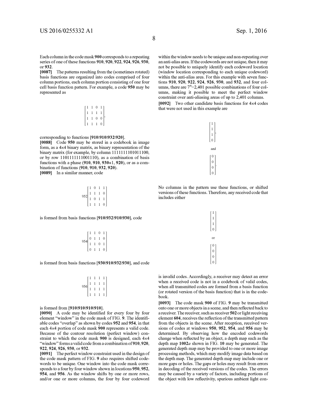 SYSTEMS AND METHODS FOR ERROR CORRECTION IN STRUCTURED LIGHT - diagram, schematic, and image 24