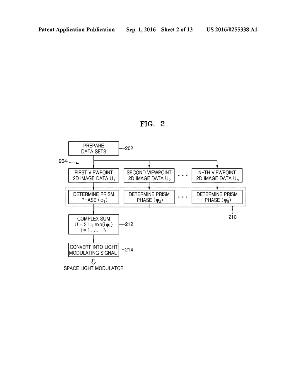 METHOD OF FORMING LIGHT MODULATING SIGNAL FOR DISPLAYING 3D IMAGE, AND     APPARATUS AND METHOD FOR DISPLAYING 3D IMAGE - diagram, schematic, and image 03