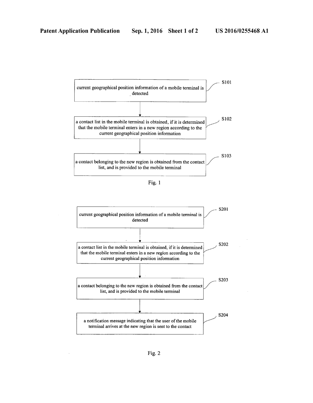 Contact Providing Method And Device Based On Geographical Position     Information - diagram, schematic, and image 02