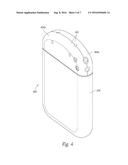 MOLDED HEADERS FOR IMPLANTABLE SIGNAL GENERATORS, AND ASSOCIATED SYSTEMS     AND METHODS diagram and image