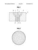 GOLF BALL AND METHOD OF MANUFACTURE diagram and image