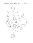 NONOBSTRUCTIONAL GOLF PRACTICE DEVICE diagram and image