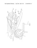 NONOBSTRUCTIONAL GOLF PRACTICE DEVICE diagram and image