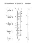 DISPOSABLE DOUBLE-EDGED SKATE BLADE diagram and image