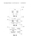 TWO SIDED PRINTED LABEL WITH ADHESIVE diagram and image