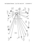 large-scale data center based on a contiguous network diagram and image