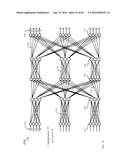 large-scale data center based on a contiguous network diagram and image