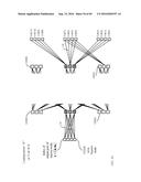 large-scale data center based on a contiguous network diagram and image