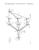 large-scale data center based on a contiguous network diagram and image