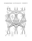 large-scale data center based on a contiguous network diagram and image