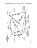 large-scale data center based on a contiguous network diagram and image