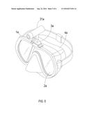 SCUBA MASK STRUCTURE AND MANUFACTURING PROCESS THEREOF diagram and image