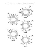 SPORTS RACQUET HANDLE ASSEMBLY AND PALLET CAP diagram and image