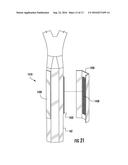 SPORTS RACQUET HANDLE ASSEMBLY AND PALLET CAP diagram and image