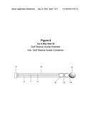 Golf Stance Guide And Golf Stance Guide Container diagram and image