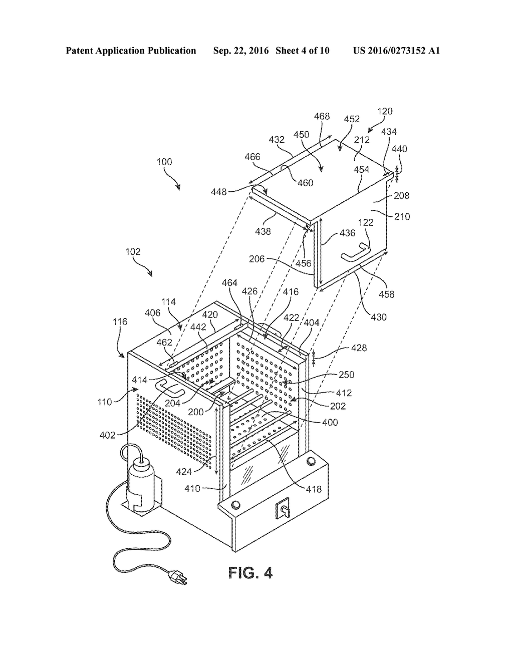 Portable Steaming System for Articles of Footwear - diagram, schematic, and image 05