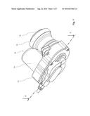 Electromechanically and Hydraulically Actuatable Motor Vehicle Brake With     Selective Self-Locking diagram and image