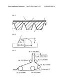 Transmission Belt, Fiber Member Therefor, and Manufacturing Method for     Fiber Member diagram and image