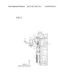 BELT TENSION ADJUSTING DEVICE FOR ENGINE diagram and image