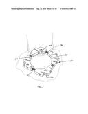 Rotatable adjustable segmented clamp diagram and image