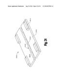 SURGICAL STAPLE BUTTRESS WITH INTEGRAL ADHESIVE FOR RELEASABLY ATTACHING     TO A SURGICAL STAPLER diagram and image