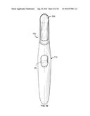 HAND OPERATED REACHING DEVICE FOR REMOVING TICKS FROM ANIMALS OR HUMANS     AND METHOD OF USE diagram and image