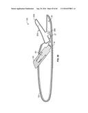 HAND OPERATED REACHING DEVICE FOR REMOVING TICKS FROM ANIMALS OR HUMANS     AND METHOD OF USE diagram and image