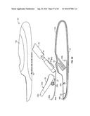 HAND OPERATED REACHING DEVICE FOR REMOVING TICKS FROM ANIMALS OR HUMANS     AND METHOD OF USE diagram and image