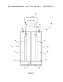 A DIAPHRAGM TYPE ELECTROLYTIC CELL AND A PROCESS FOR THE PRODUCTION OF     HYDROGEN FROM UNIPOLAR ELECTROLYSIS OF WATER diagram and image