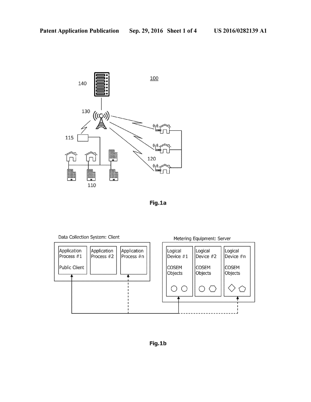 Data Collection Device and Method to Support Multiple Profiles in a     Utility Meter System - diagram, schematic, and image 02