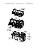 Instant crankshaft device for piston engines and bearing shafts diagram and image