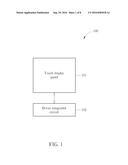 DRIVER INTEGRATED CIRCUIT, DRIVING METHOD, AND TOUCH DISPLAY SYSTEM diagram and image