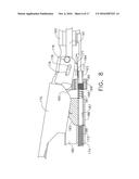 STAPLING END EFFECTOR CONFIGURED TO COMPENSATE FOR AN UNEVEN GAP BETWEEN A     FIRST JAW AND A SECOND JAW diagram and image