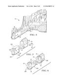 VEHICLE ENERGY MANAGEMENT SYSTEM WITH LOAD-BEARING COMPONENT IN WHEEL     CAVITY diagram and image