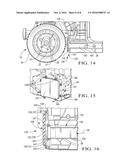 VEHICLE ENERGY MANAGEMENT SYSTEM WITH LOAD-BEARING COMPONENT IN WHEEL     CAVITY diagram and image