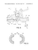 DEVICE FOR CENTRING AND GUIDING THE ROTATION OF A TURBINE ENGINE SHAFT     INCLUDING IMPROVED MEANS FOR RETAINING THE EXTERNAL BEARING RING diagram and image