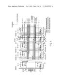 SEMICONDUCTOR MEMORY DEVICE WITH MEMORY CELLS EACH INCLUDING A CHARGE     ACCUMULATION LAYER AND A CONTROL GATE diagram and image