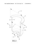 COSMETIC VACUUM BOTTLE diagram and image