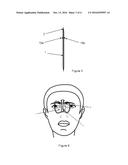 TEMPLATE FOR APPLYING MAKE-UP, PAINT AND ADHESIVES diagram and image