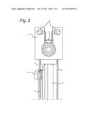 Driving device for a support column diagram and image