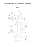 DISPLAY APPARATUS AND WALL MOUNTING DEVICE FOR DISPLAY APPARATUS diagram and image