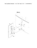 DISPLAY APPARATUS AND WALL MOUNTING DEVICE FOR DISPLAY APPARATUS diagram and image