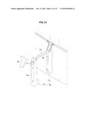 DISPLAY APPARATUS AND WALL MOUNTING DEVICE FOR DISPLAY APPARATUS diagram and image