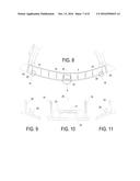 STACKABLE MOLDED PLASTIC ROCKING CHAIR diagram and image