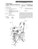 FOLDING CHAIR diagram and image