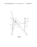 Chair Frame Structure of Foldable Chair diagram and image