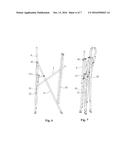 Chair Frame Structure of Foldable Chair diagram and image