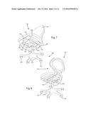 CHAIR WITH COUPLING COMPANION STOOL BASE diagram and image