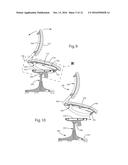 CHAIR WITH COUPLING COMPANION STOOL BASE diagram and image